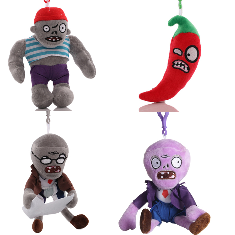 Phone Accessories Charms - Cartoon New Plants Vs. Zombies Soft