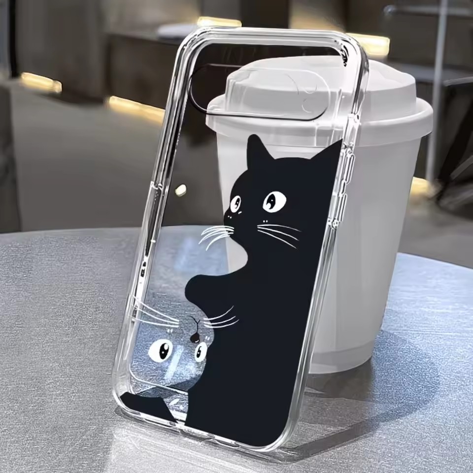 Hot Kawaii Cartoon Black Cat P - Google Pixel 9 Pro 评论和价格