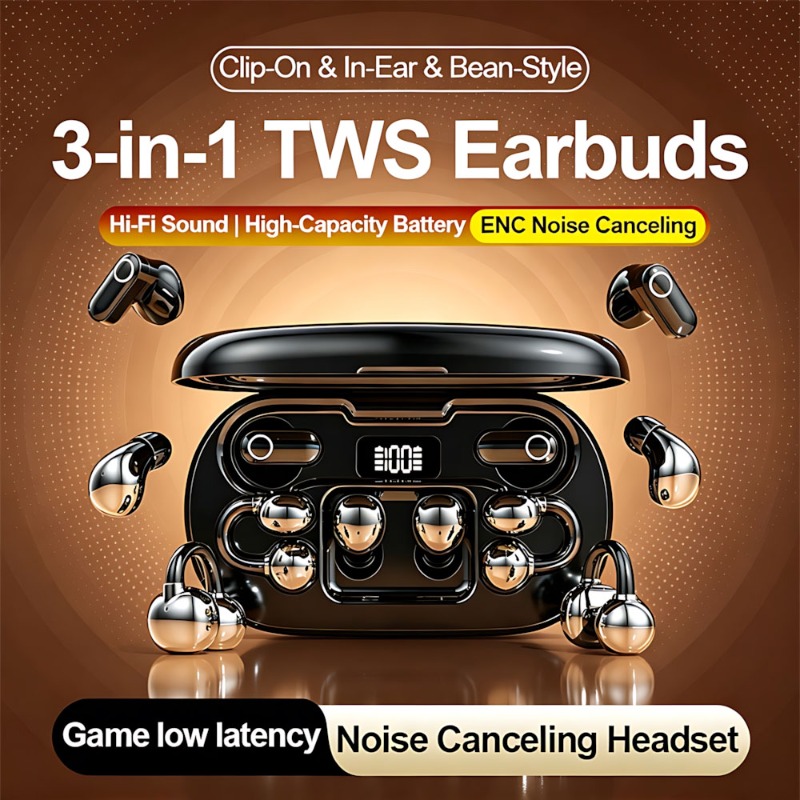 New 3 in 1 Wireless Bluetooth  - Phone Accessories Amazon 评论和价格