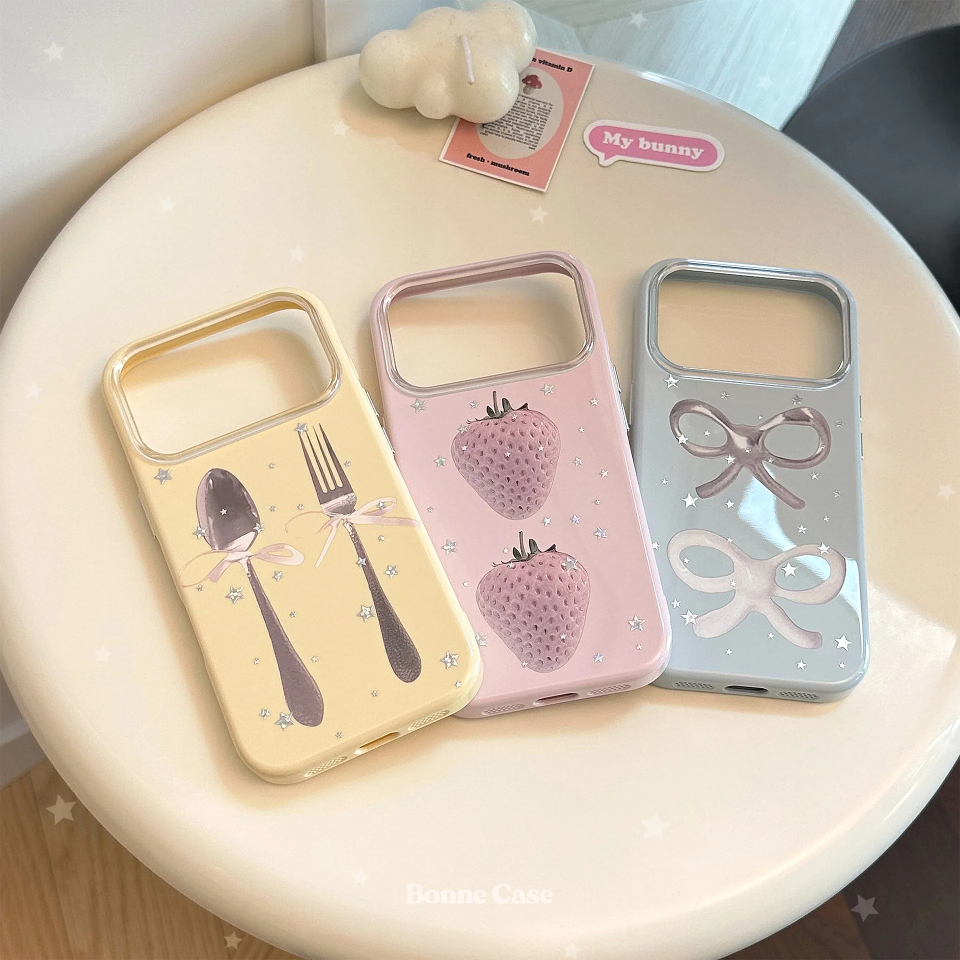 Luxury Candy Colors Sliver Sta - Apple Iphone 15 评论和价格
