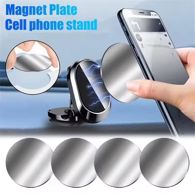 1/50Pcs Ultra Thin Metal Plate - Phone Accessories Holder Car 评论和价格