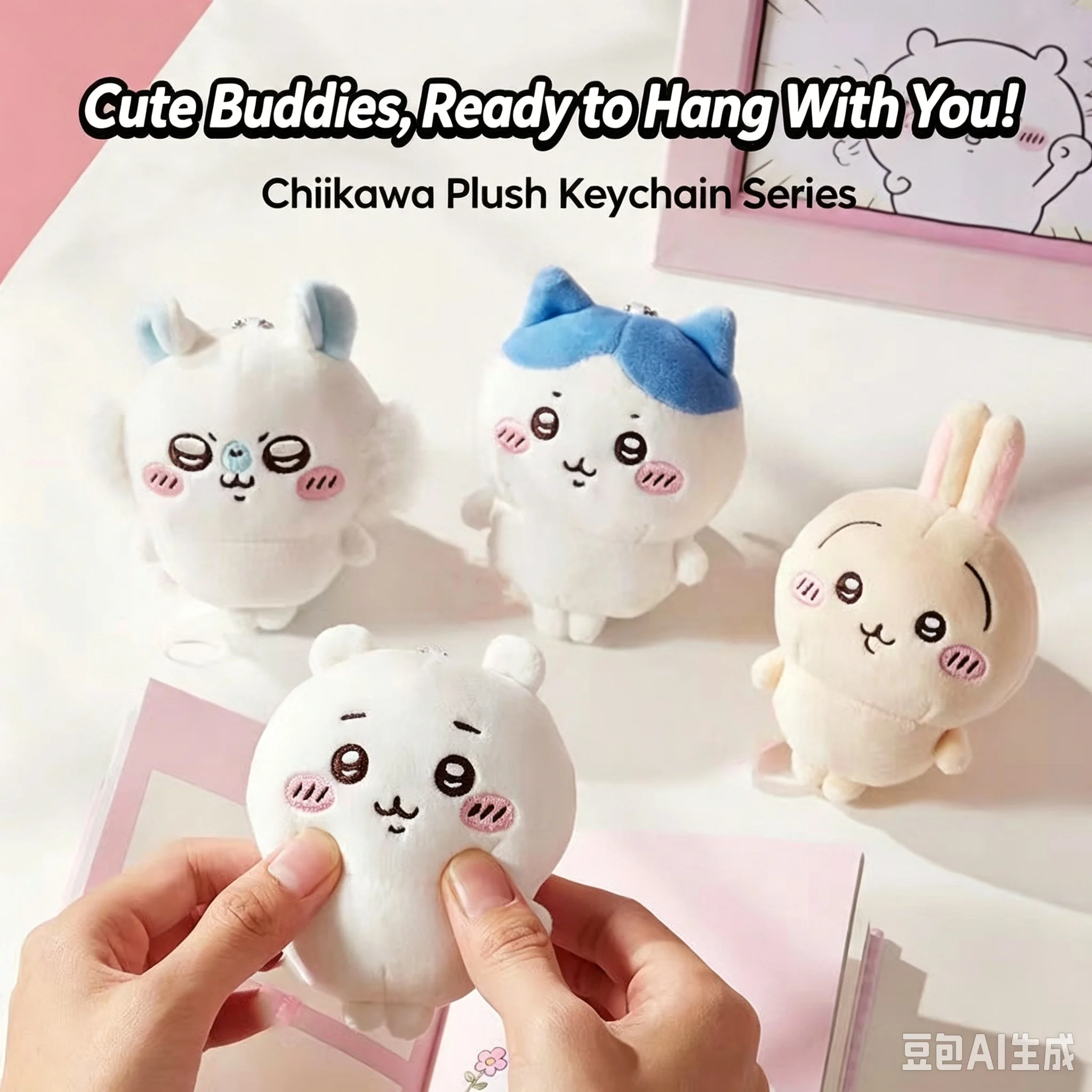 Chiikawa Usagi Hachiware Plush - Phone Accessories Charms 评论和价格